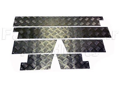 90 Chequerplate Lower Side Protector Kit