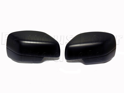 Door Mirror Covers - Satin Black