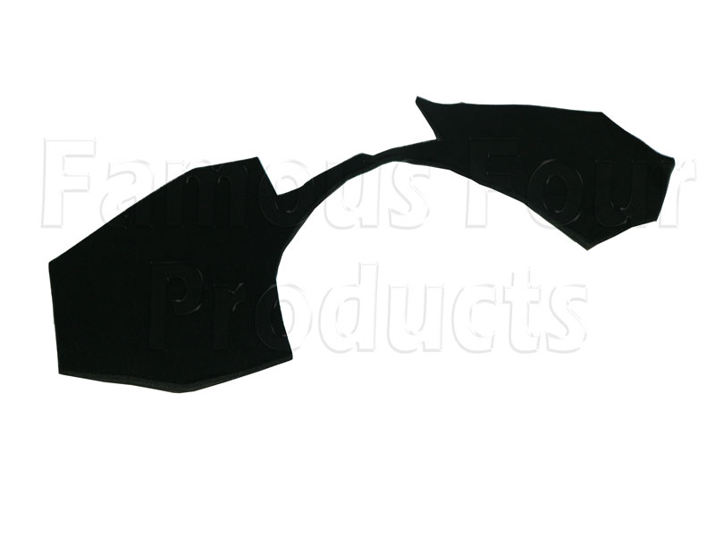 Front Carpet Set - Standard Quality - Black - Image 4