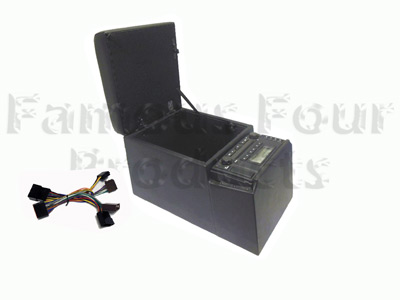 Centre Cubby Box with Radio and CD Player