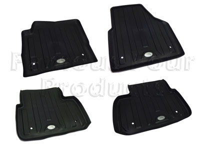 Rubber Footwell Mat Set