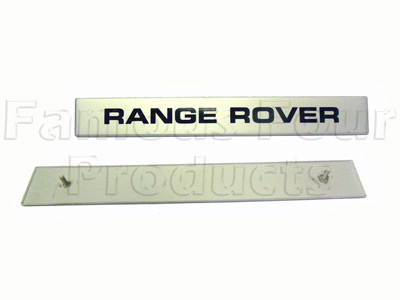 Scuttle Badge - RANGE ROVER
