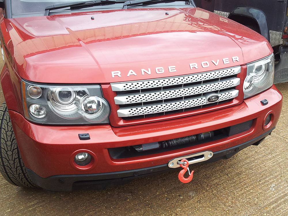 Discreet Winch Mount