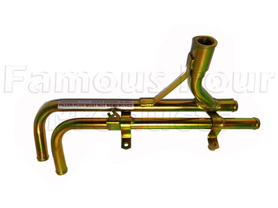Heater Feed Pipe - Metal