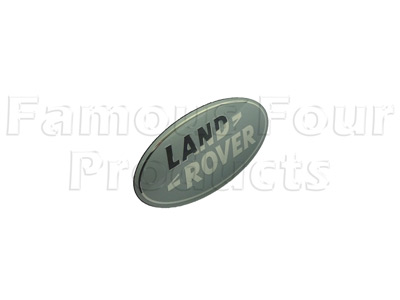 Oval Land Rover Badge