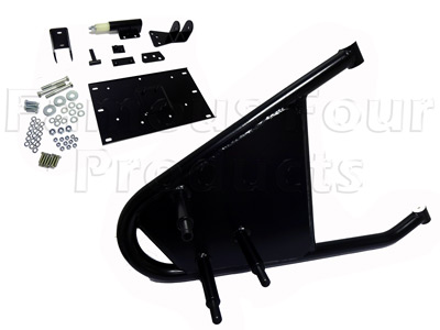 Swing-Away Rear Spare Wheel Carrier