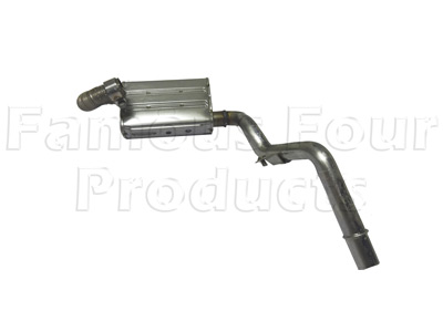 Exhaust Pipe and Silencer - Auxiliary Fuel Burning Heater
