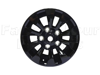 X Tech Sawtooth Alloy Wheel - Gloss Black