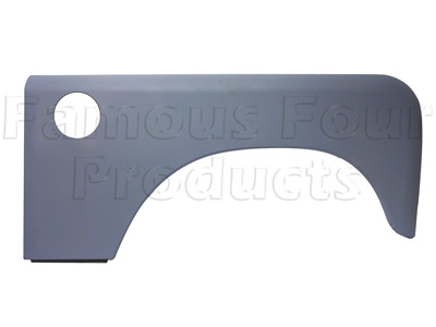 Front Outer Wing Panel - Aluminium