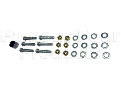 Nut and Bolt Kit - Rear Propshaft Rubber Coupling