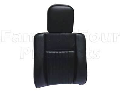 Outer Front Seat Back - Deluxe - with Headrest
