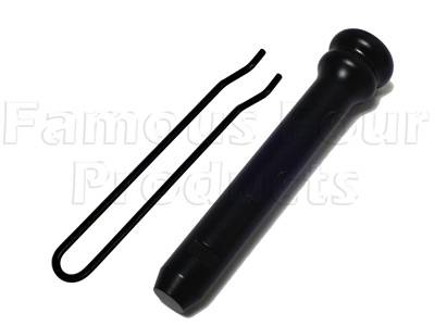 Tow Pin and Spring for Military Style Front Bumper