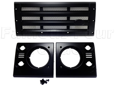 Front Grille and Headlight Surround Upgrade Kit - Premium