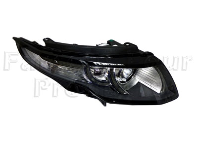 Headlamp with Indicator - Clear Glass