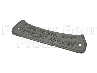 STATION WAGON Badge