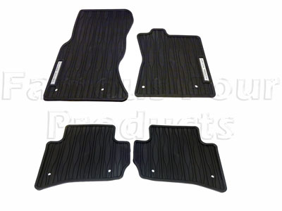 Footwell Rubber Mat Set