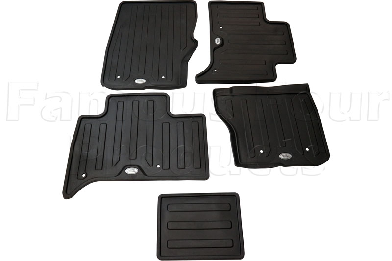 Footwell Rubber Mat Set