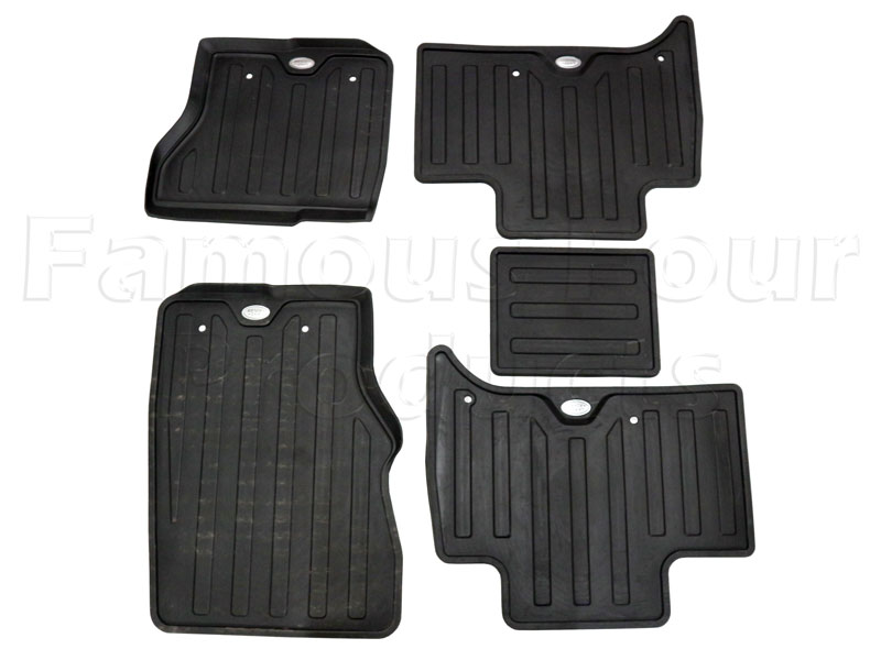 Footwell Rubber Mat Set