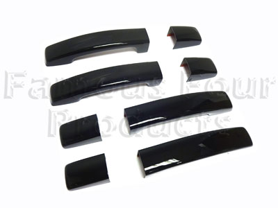 Door Handle Covers - Java Black