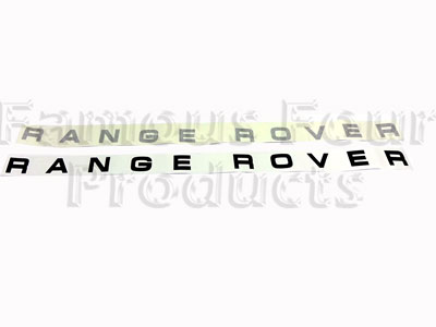 RANGE ROVER Bonnet & Tailgate Decals