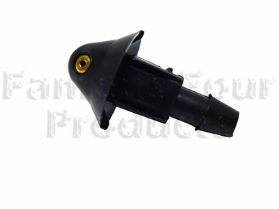 Washer Jet - Black Plastic