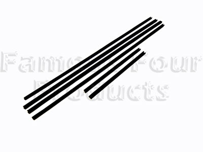 Glazing Channel Set - Station Wagon