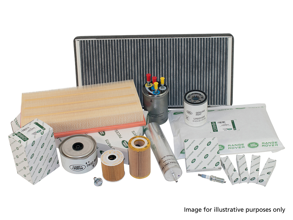 Service Filter Kit - Oil Air Fuel Pollen Filters with Drain Plug Washer
