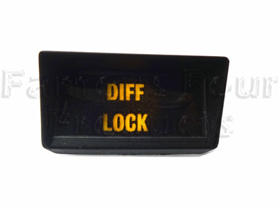 Hooded Warning Light - Diff Lock
