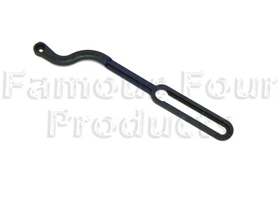 Securing Guide Strap - 3rd Row Seat Belt