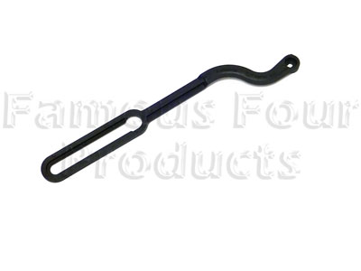 Securing Guide Strap - 3rd Row Seat Belt