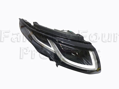 Headlamp with Indicator - Clear Glass
