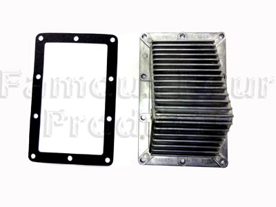 Aliminium Finned Sump Cover - Transfer Box