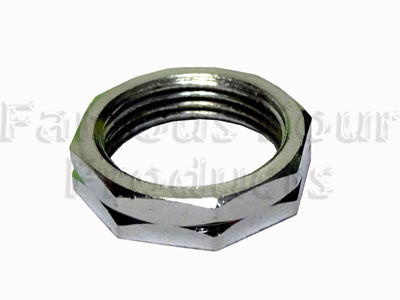 Chromed Brass Nut - Rear Wiper Spindle