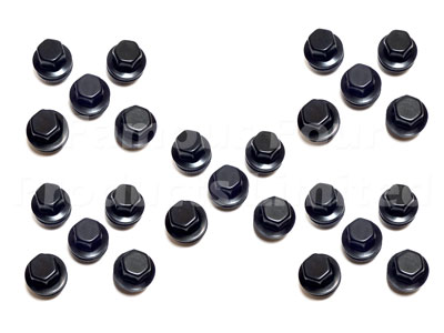 Wheel Nuts for Alloy Wheels - Satin Black