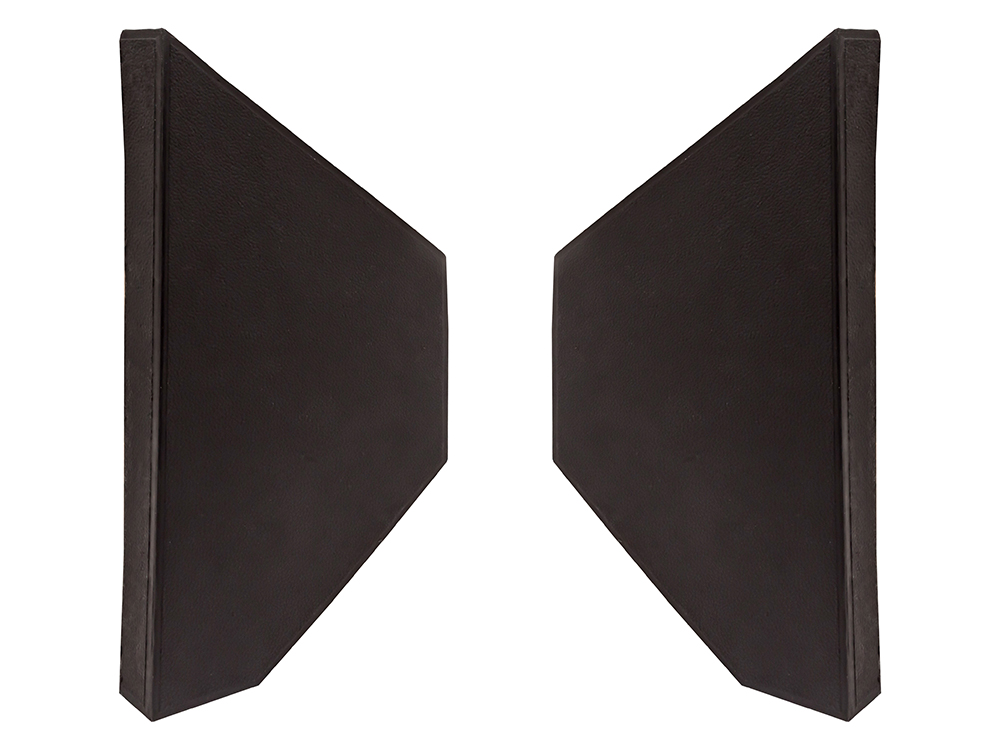 Front Footwell Outer Vertical Kick Plate Trims