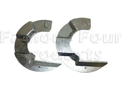 Shields - Front Brake Discs - Galvanised