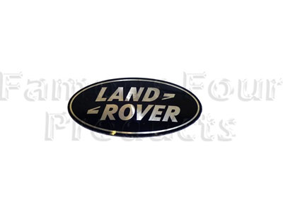 Oval Land Rover Badge - Front