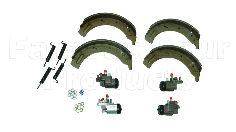 Brake Shoe & Wheel Cylinder Axle Kit