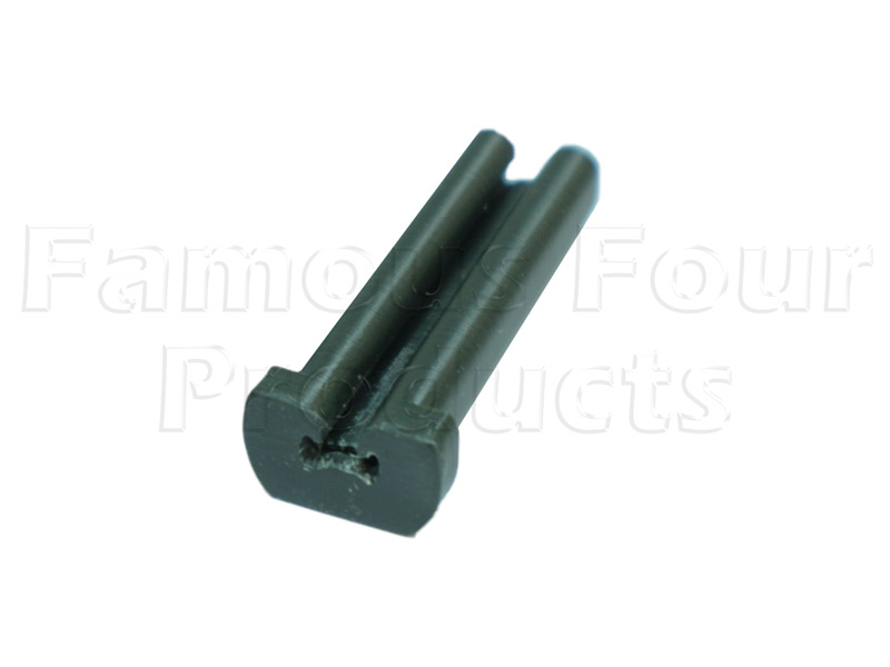 Nylon End Insert for Sliding Side Window Lower Support Channel