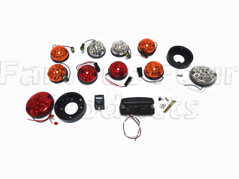 Coloured Lens Light Kit - LED