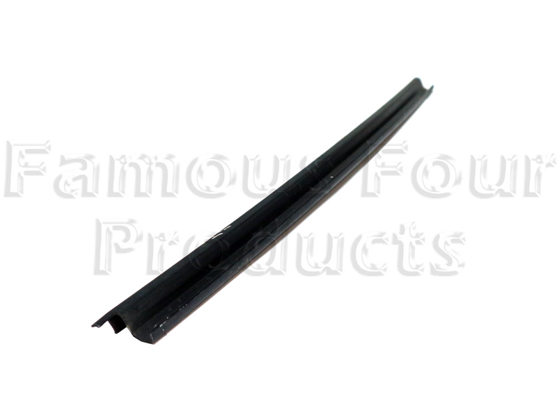 Aluminium Channel for Rubber - Sliding Side Window Vertical End