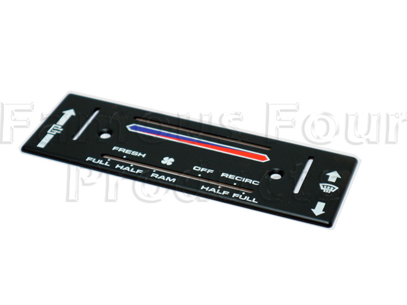 Heater Control Plate