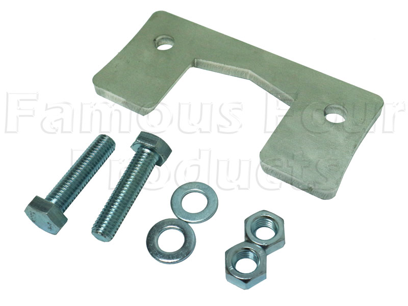 Security Plate for Quick Release Swan-Neck Towbar