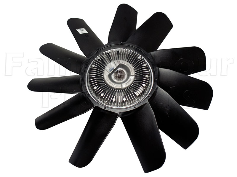Fan with Viscous Coupling (Integrated Unit)