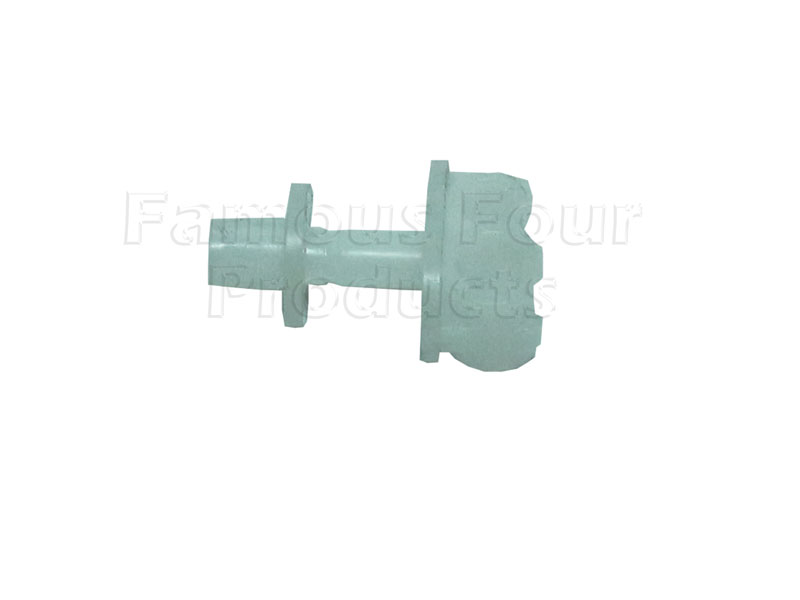 Plastic Clip for Securing one 3/16 Brake Pipe and one 1/4 fuel line