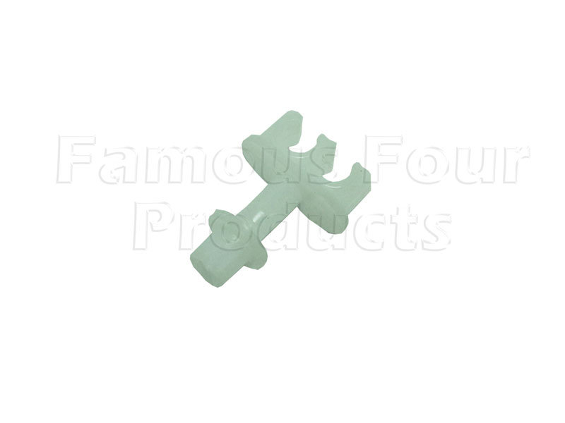 Plastic Clip for Securing Two 3/16 Brake Pipes
