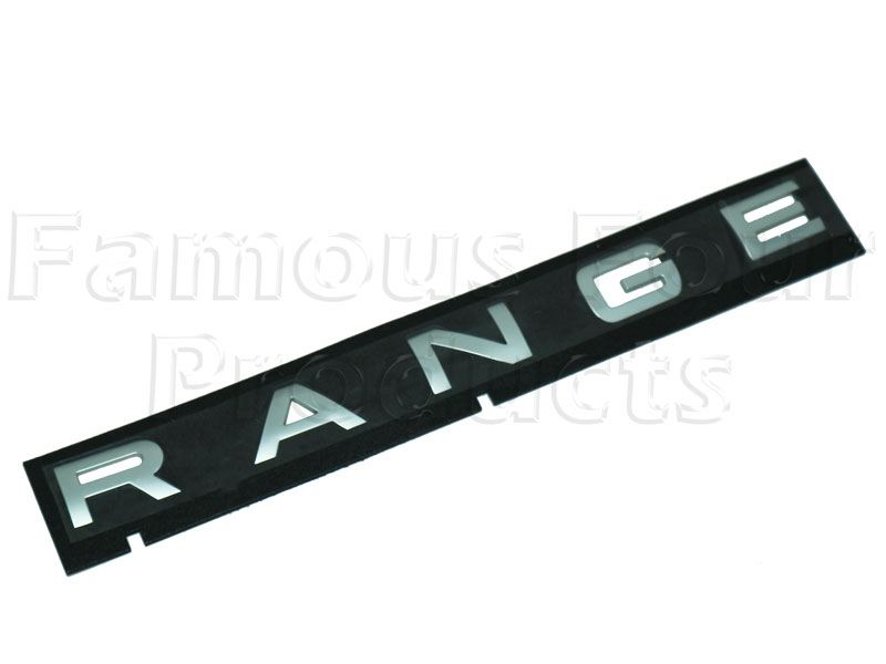Bonnet Lettering RANGE