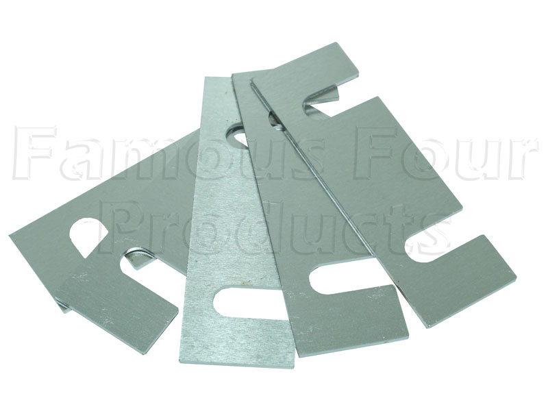 Spacer Packing Plate - Bulkhead Toe Panel to Chassis Bracket