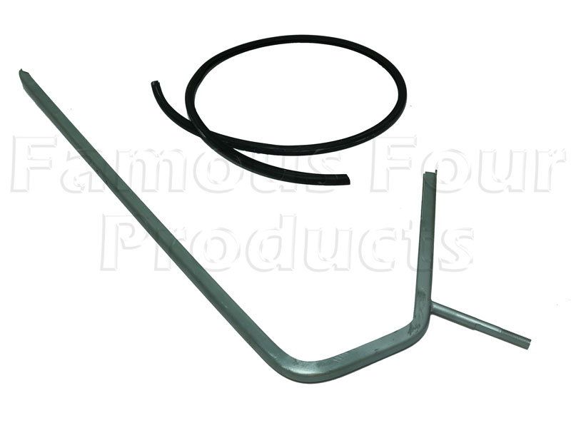 Quarterlight Ventilator Window Frame ONLY - 2 Door