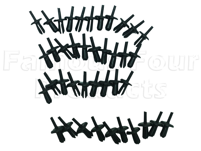 Wheel Arch Eyebrow Spats (Matt Black) - Image 3
